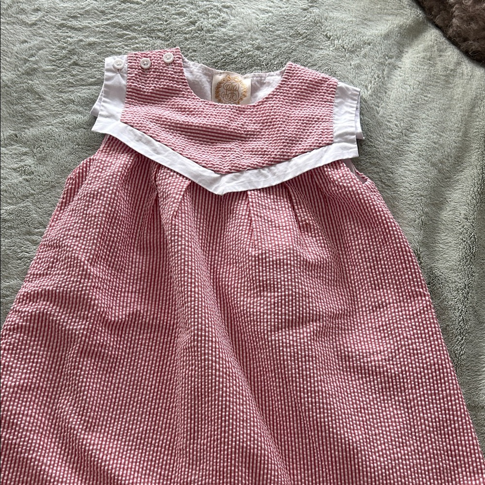 TBBC Seersucker Sailor Dress size 5